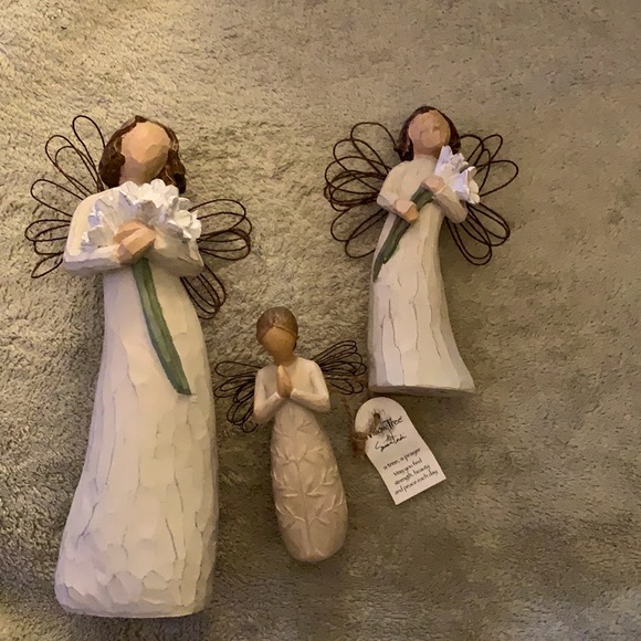 Willow Tree Other - Three Willow Tree Angels.